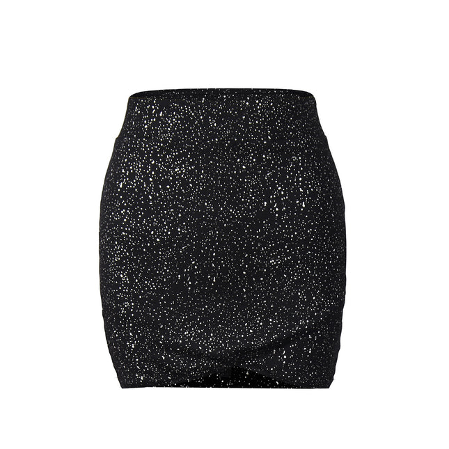 Spicy Girl Elastic Short Skirt Women's